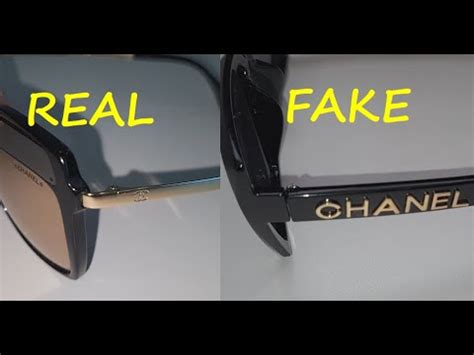 chanel sunglasses real vs fake|how to tell chanel authenticity.